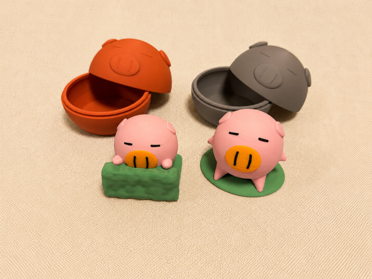 とぅむぶたの3Dフィギュア